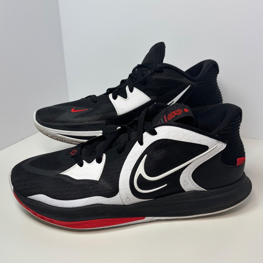 Nike Kyrie Flytrap 5 Mens 10.5 Black White‎ Red Basketball Shoes DJ6012-001